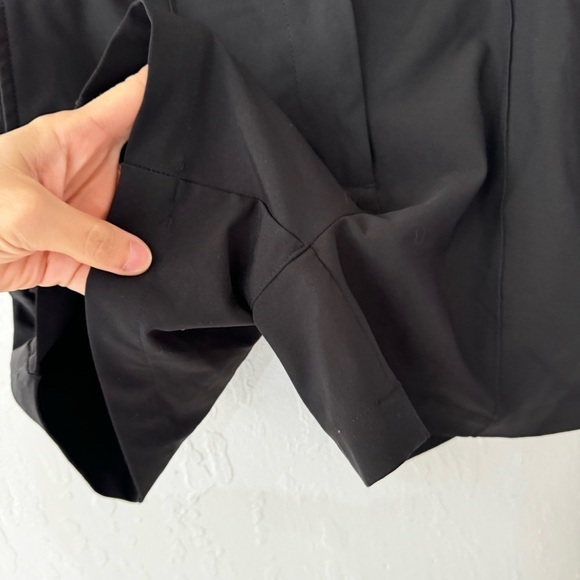 Slazenger Shorts XL Black Front Back Seamed Golf Stretch Casual Adjust Waist - Picture 10 of 10